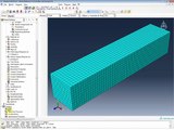 FEA Analysys - Abaqus: Stress wave propagation in a bar - Nonlinear Explicit Dynamics -