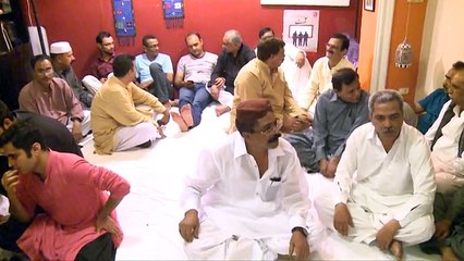 Fareed Ayaz at Syed's Residence in Karachi 2015 Part 1