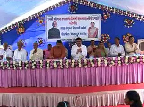 Mahisagar Kadana developmental works & ground breaking by Vallabh Kathiria