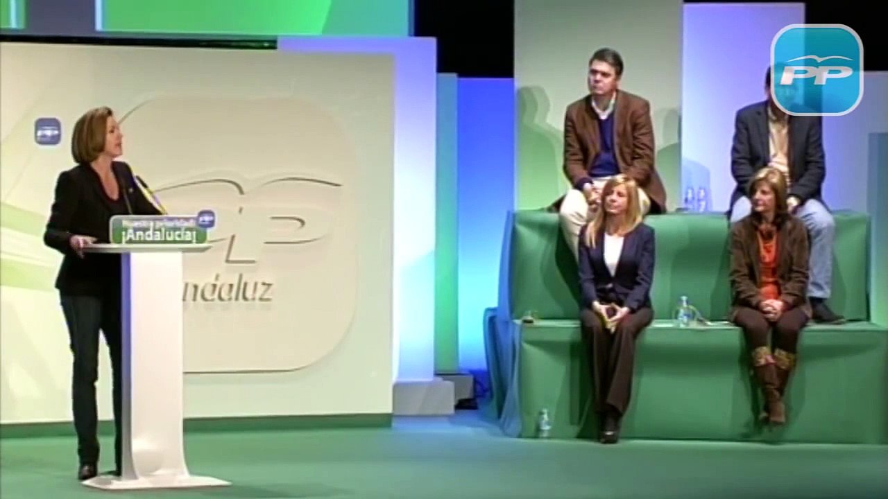 Cospedal: “Es el momento del PP para devolver la ilusión a todos los andaluces”