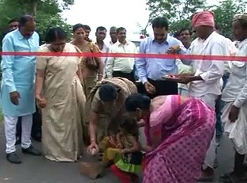 Mahisagar Kadana developmental works & ground breaking by Vasuben Trivedi
