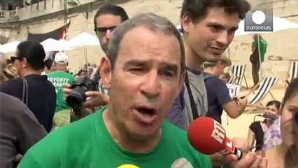 Un homenaje de París a Tel Aviv provoca escenas de tensión a orillas del Sena