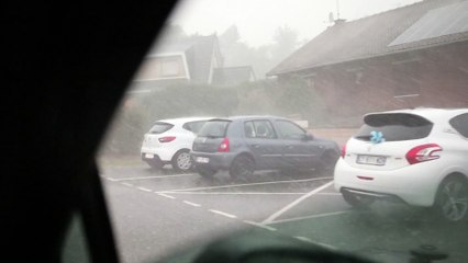 Gros orage dans le Lensois ce jeudi après-midi