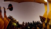 Social video of the Perseid meteor shower