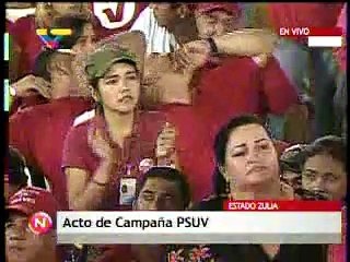 Chávez: Acto de Campaña del PSUV Zulia Rosales Desgraciado 3