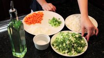 Chinese Vegetable Fried Rice 蔬菜炒饭