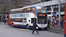 Manchester Victoria & Piccadilly Buses & Trams December 2013