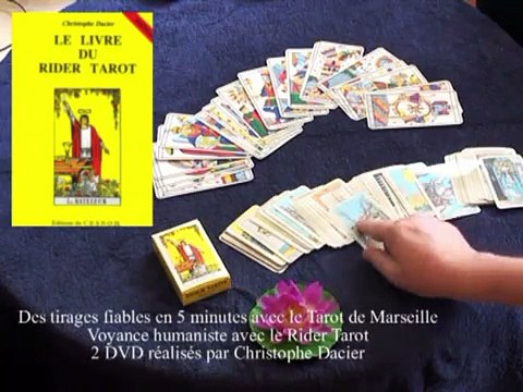 Vos tirages conseils Tarot de Marseille en 5 minutes / rider tarot et voyance humaniste