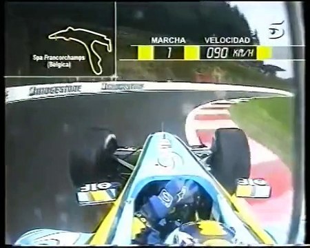 F1 2004 Alonso Onboard Spa Lap (Belgium GP)