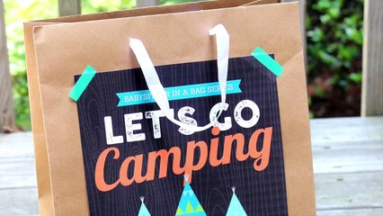 Camping Themed Kids' Activites For Babysitters