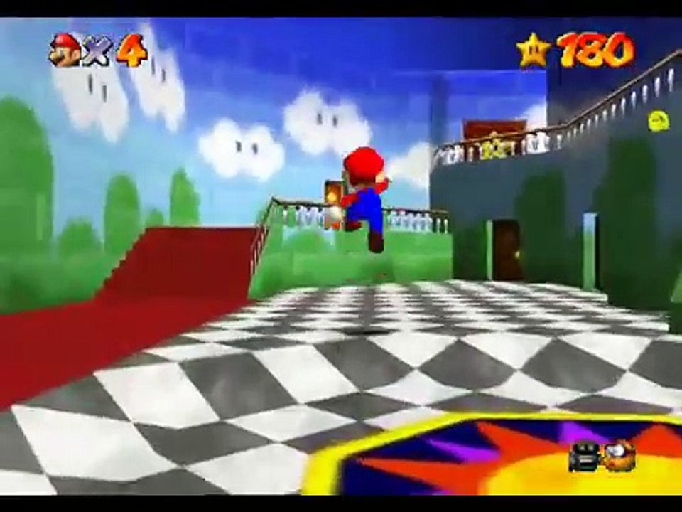 Let's Glitch - Super Mario 64 - Ep1 - Bob-omb Battlefield