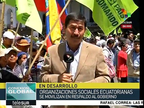 Ecuador: opositores han bloqueado tres vialidades en Quito