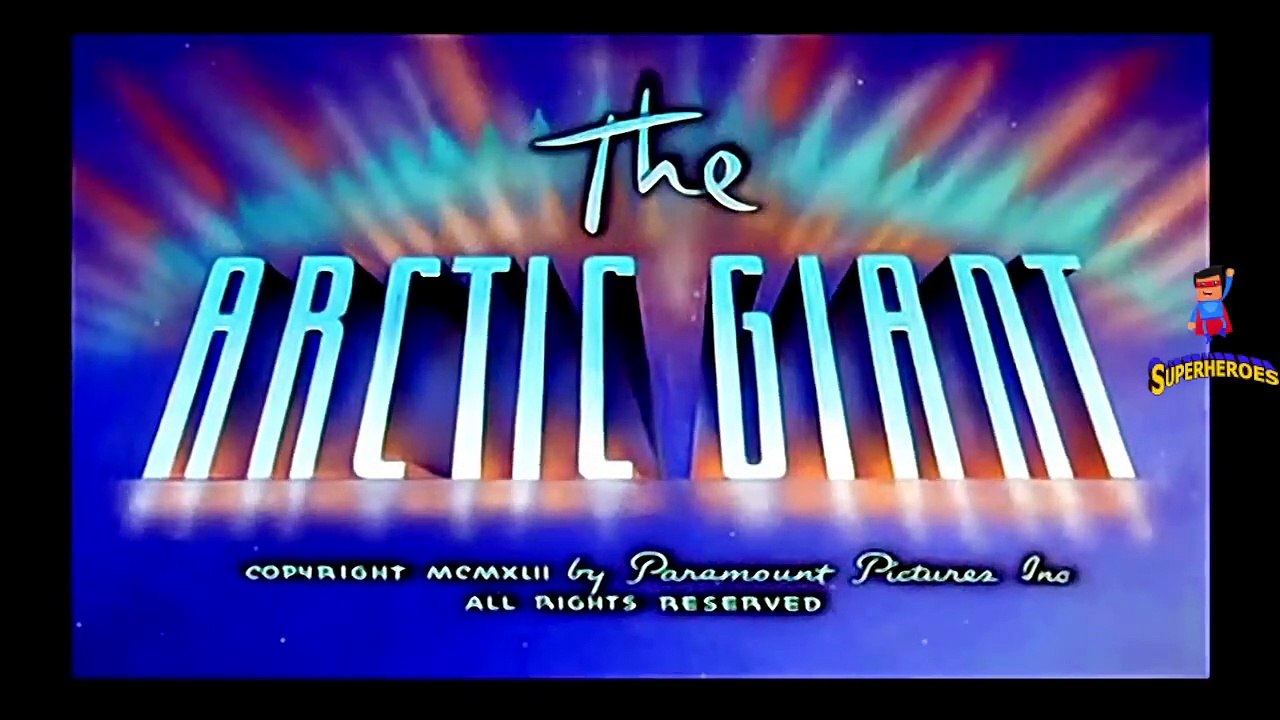 Superman Classic Cartoon Episode 4 | The Arctic Giant | Superman Animation Series