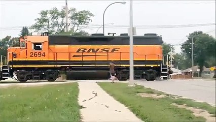 Railfanning BNSF Manitoba + CN Action - July 2, 2015