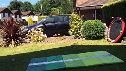 Libby and Megan's alphabet gymnastics challenge