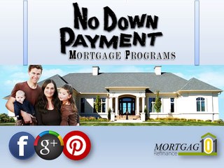 Can you get a mortgage with no down payment online with no hassle