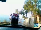 Students travelling dangerous in Murree