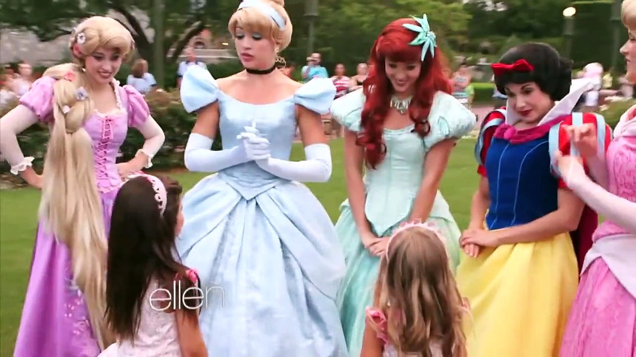 Exclusive! Sophia Grace & Rosie Meet the Disney Princesses