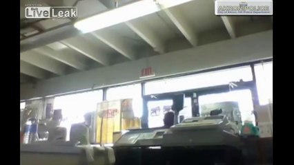 LiveLeak - Why You Leaving The Store? I Need To Rob You... WTF?
