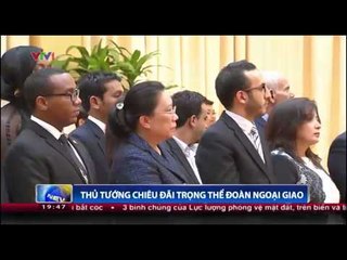 Thủ tướng chiêu đãi trọng thể Đoàn Ngoại giao