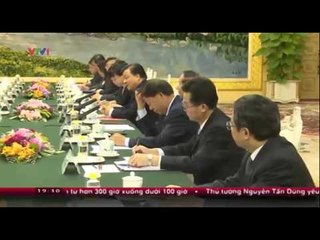 Đồng chí Lê Hồng Anh hội kiến Tổng bí thư, chủ tịch Tập Cận Bình