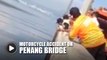 Biker flung off Penang bridge after head-on collision