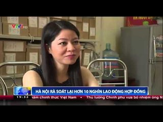 Hà Nội rà soát lại hơn 10 nghìn lao động hợp đồng