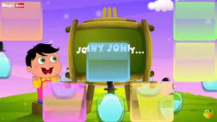 Karaoke: Johny Johny Songs With Lyrics Cartoon/Animated Rhymes For Kids