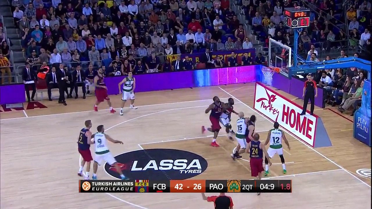 FC Barcelona Lassa - Panathinaikos - 77:52 - goalstube.ru