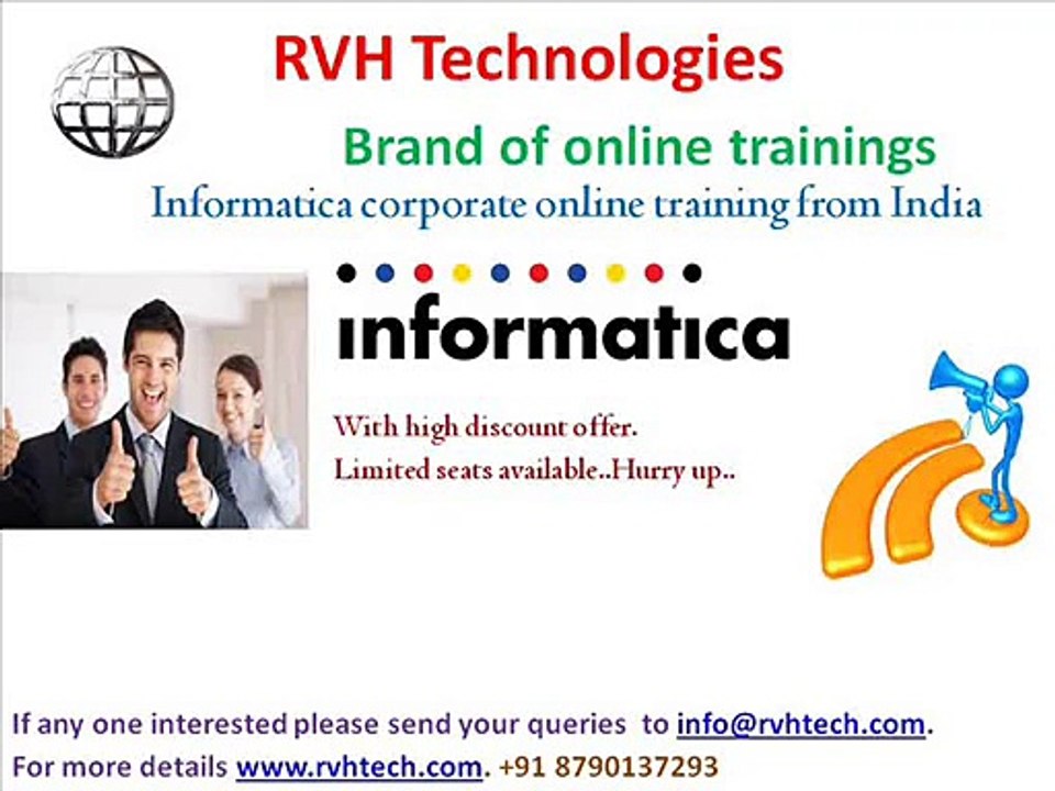 Informatica corporate online training from india|low fee