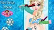 Disney Princess Frozen Game Pregnant Elsa Belly Tattoo NEW Video For Girls