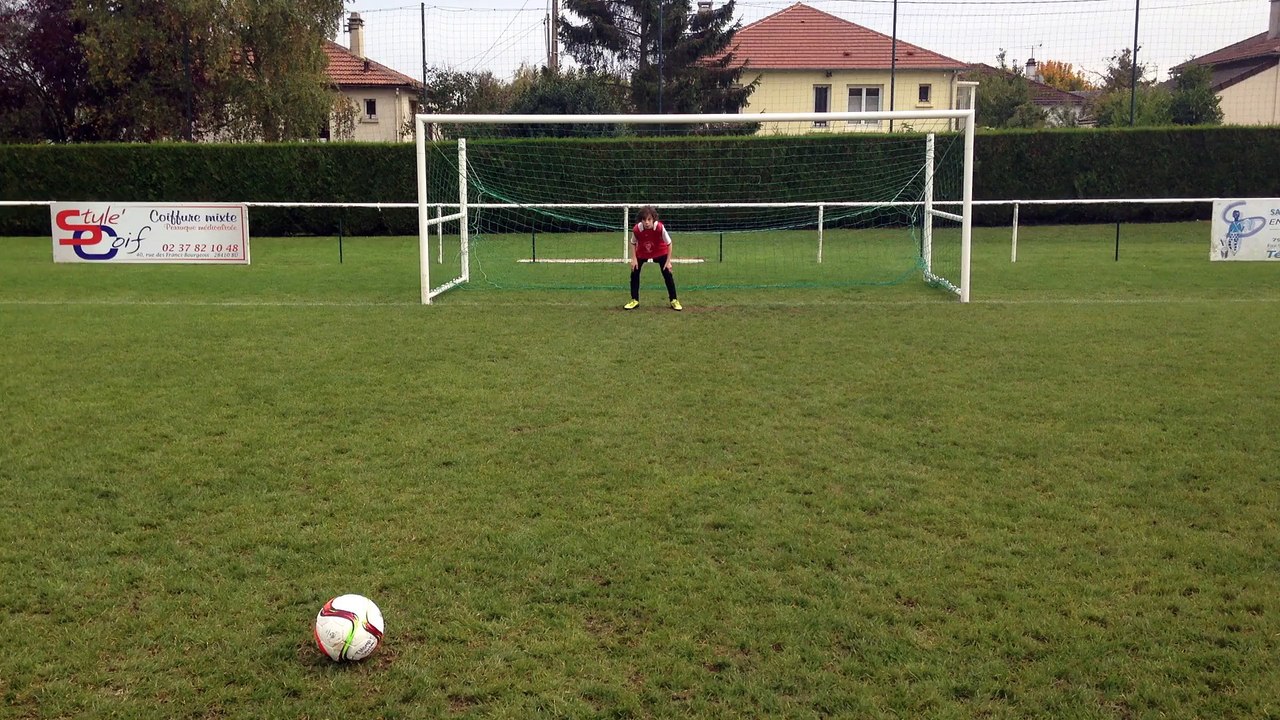 Stage Fou de Foot - 2015 - 1ère semaine - Penaltys - Le tire Parfait
