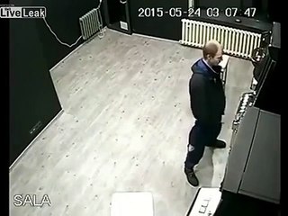 LiveLeak Man having a shit time at slot machine arcade