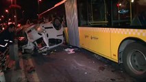 5 ölümlü metrobüs kazası kamerada