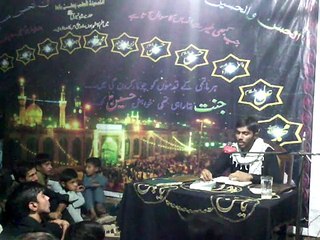 Syed Rizwan Abbas Sherazi 9 moharram 1437 h dahar