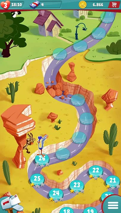 Looney Tunes Dash! - Episode 2: Road Runner Rampage - Level 28