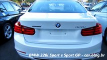 BMW 320i Flex 2015 - Sport e Sport GP - detalhes internos e externos - ww.car.blog.br