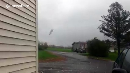 NORAD surveillance blimp becomes untethered from its mooring