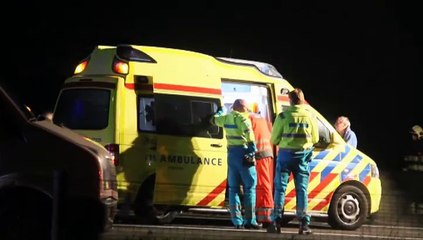 Kettingbotsing op A7: zes autos, drie gewonden - RTV Noord