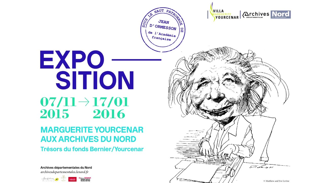 Marguerite Yourcenar aux Archives du Nord