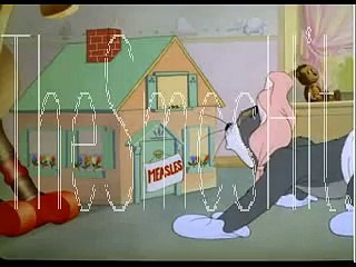 Tom And Jerry 1943 Baby PussSegment.. jerry s taking bath funny clip flv