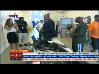 Hiệu quả chương trình "đổi súng lấy laptop"