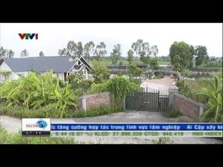 Phá bỏ những biệt thự xây sai phép trên đất nông nghiệp