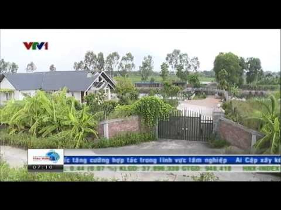 Phá bỏ những biệt thự xây sai phép trên đất nông nghiệp