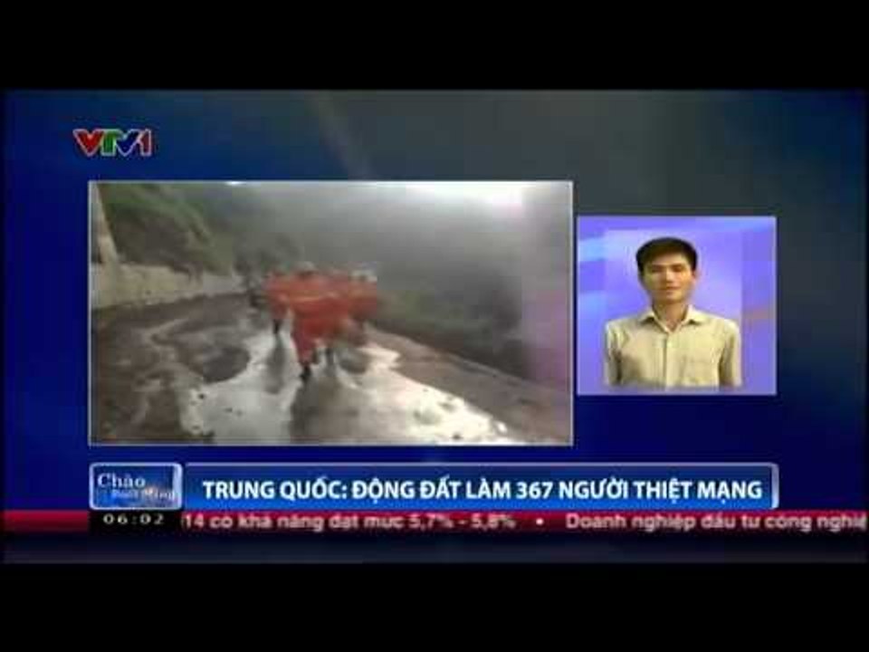 Trung Quốc: Động đất làm 367 người thiệt mạng