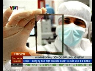 Màn hình điện thoại chống chói dưới ánh sáng mặt trời