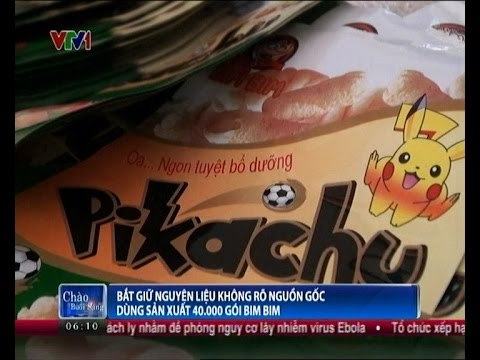 Bắt giữ nguyên liệu không rõ nguồn gốc dùng sản xuất 40.000 gói bim bim