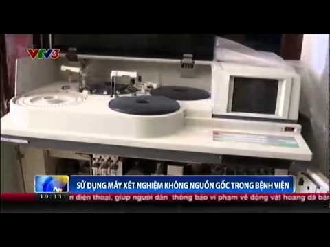 Sử dụng máy xét nghiệm không nguồn gốc trong bệnh viện