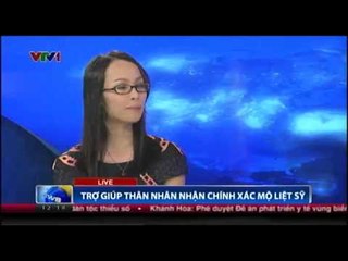 Trợ giúp thân nhân nhận chính xác mộ liệt sỹ