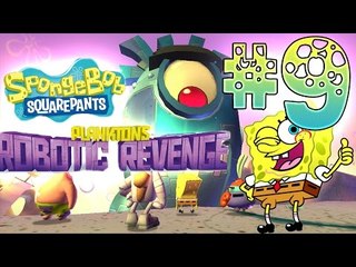 SpongeBob SquarePants: Plankton's Robotic Revenge (PS3, X360, WiiU) Walkthrough Part 9 ENDING
